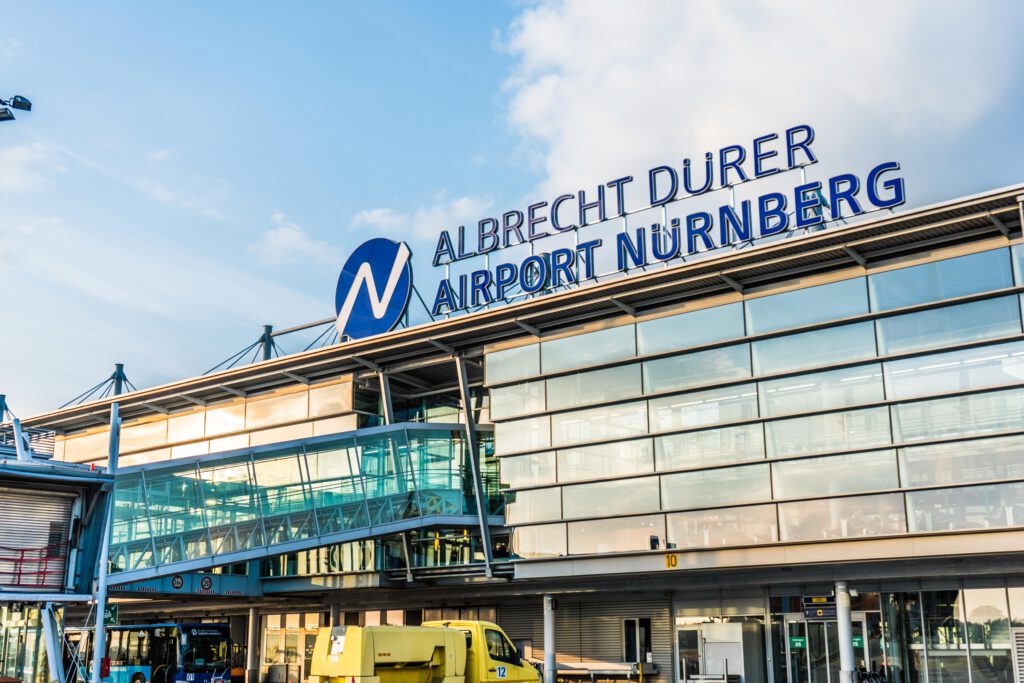 Flughafentransfer zum Flughafen Nürnberg ab Bamberg